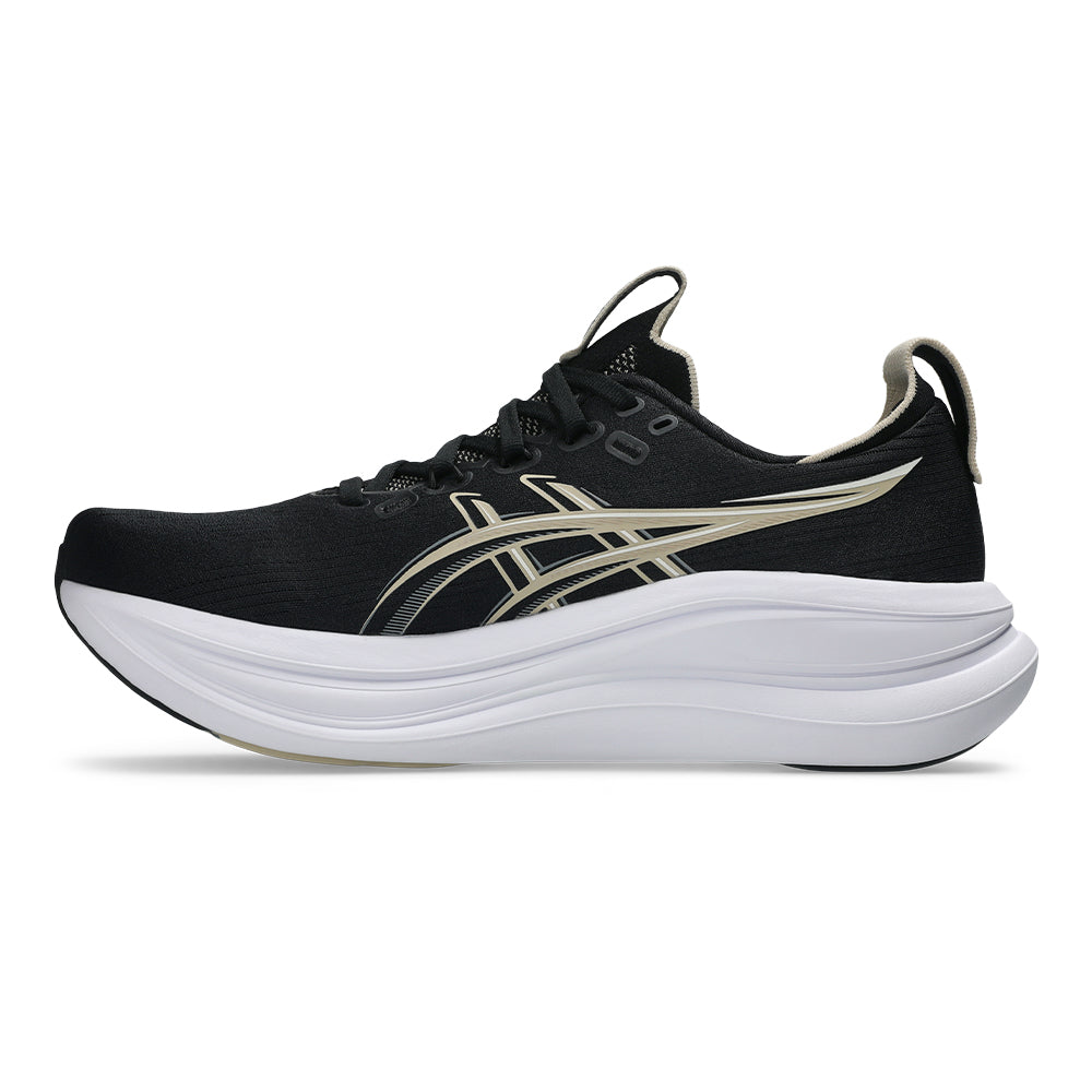 Asics Men's Gel-Nimbus 28 - BlackToe Running#colour_black-feather-grey