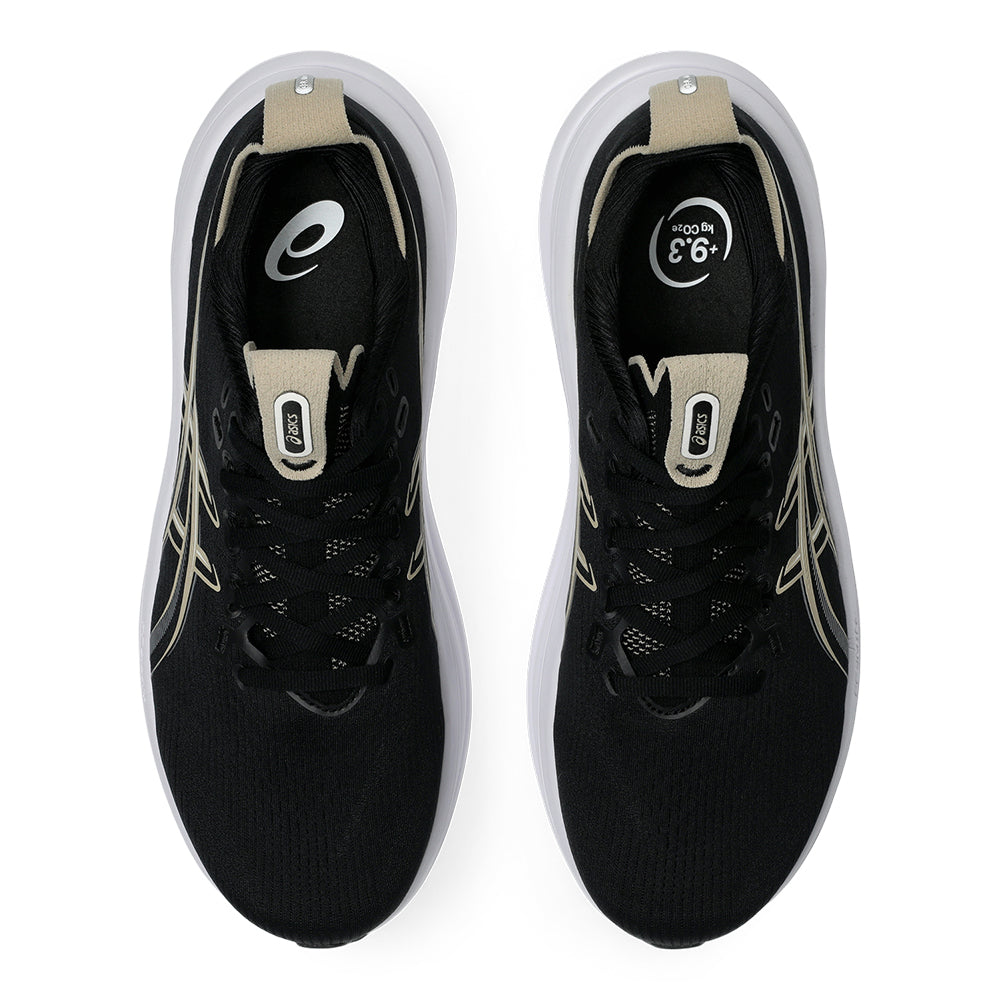 Asics Men's Gel-Nimbus 28 - BlackToe Running#colour_black-feather-grey