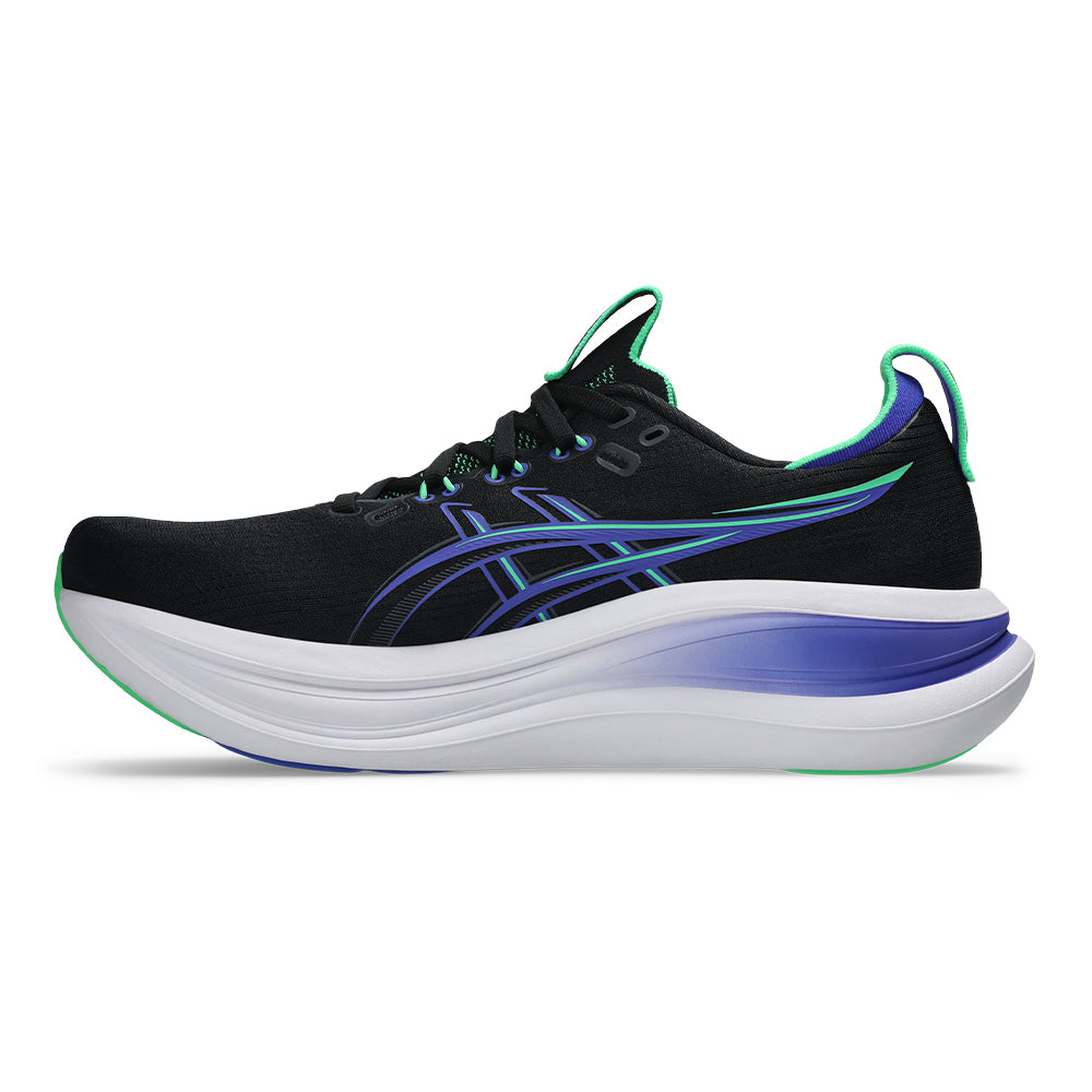 Asics Men's Gel-Nimbus 28 - BlackToe Running#colour_black-cobalt-burst