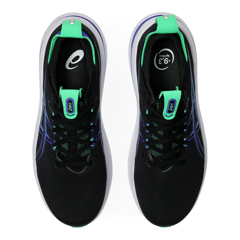 Asics Men's Gel-Nimbus 28 - BlackToe Running#colour_black-cobalt-burst