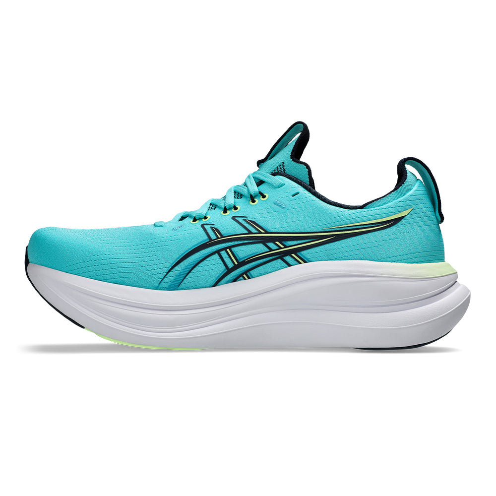 Asics Men's Gel-Nimbus 28 - BlackToe Running#colour_energy-aqua-midnight