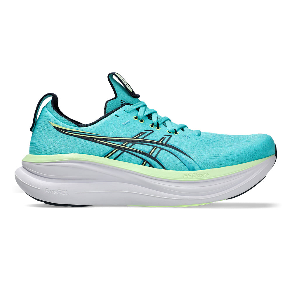 Asics Men's Gel-Nimbus 28 - BlackToe Running#colour_energy-aqua-midnight