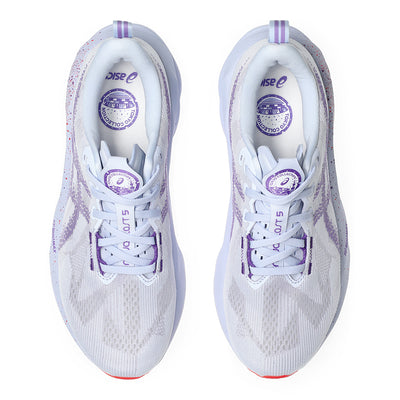 Asics Men's Novablast 5 Tokyo - BlackToe Running#colour_blue-fade-edo-purple