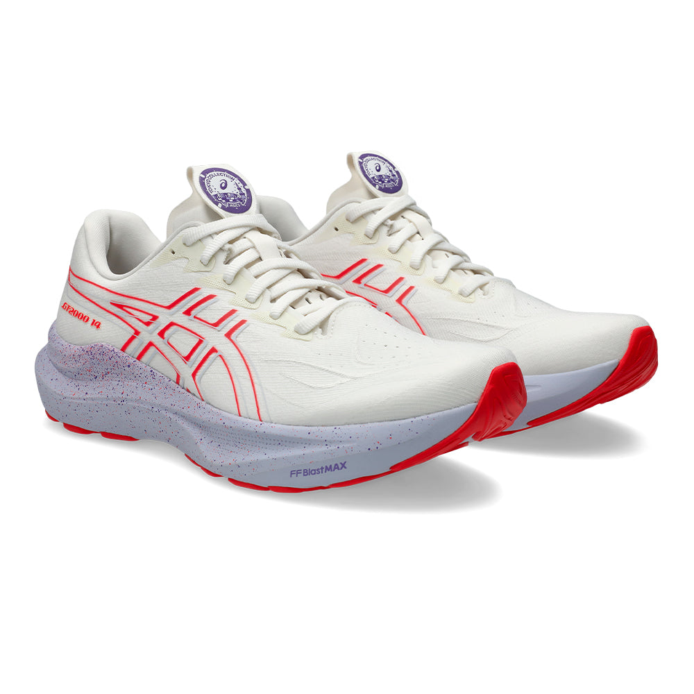 Asics Men's GT-2000 14 Tokyo - BlackToe Running#colour_cream-edo-purple