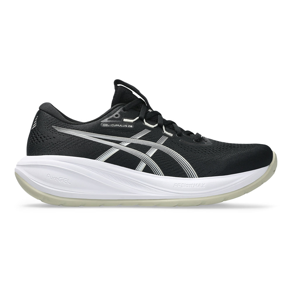 Asics Men's Gel-Cumulus 28 - BlackToe Running#colour_black-white