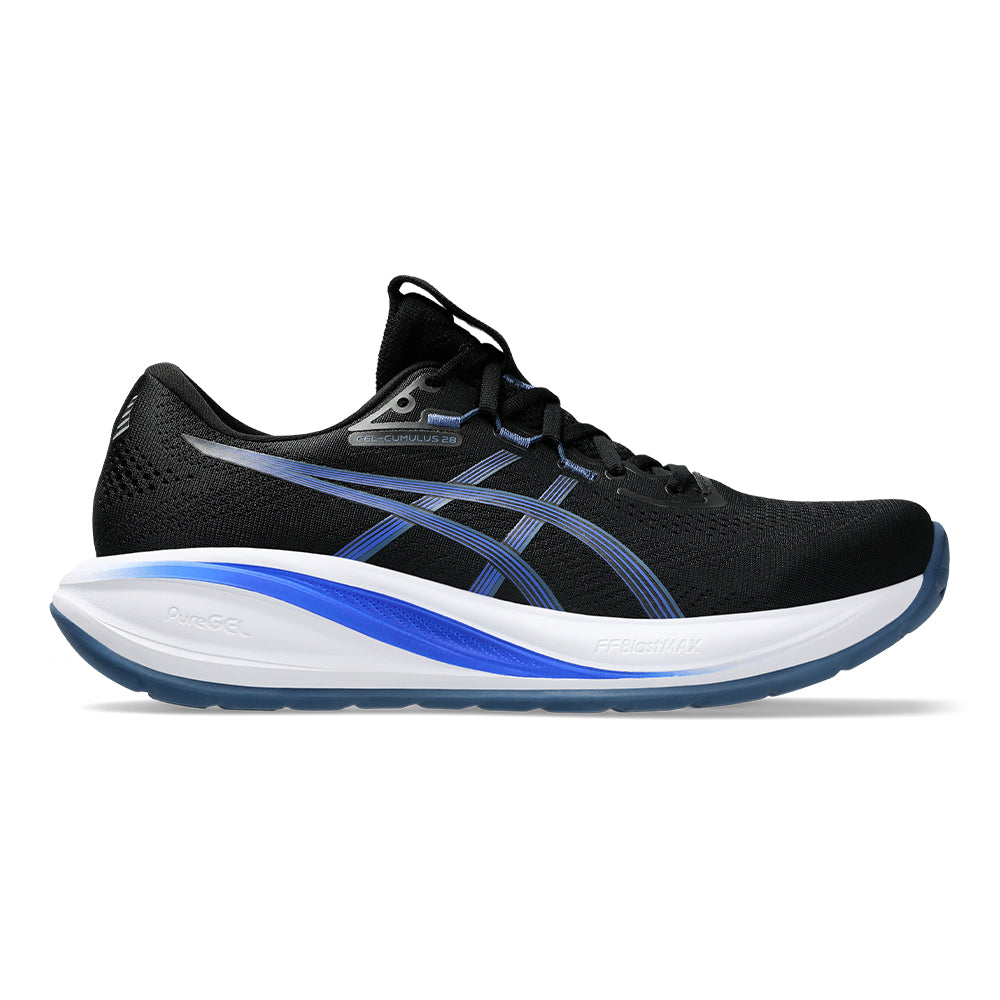 Asics Men's Gel-Cumulus 28 - BlackToe Running#colour_black-neon-blue