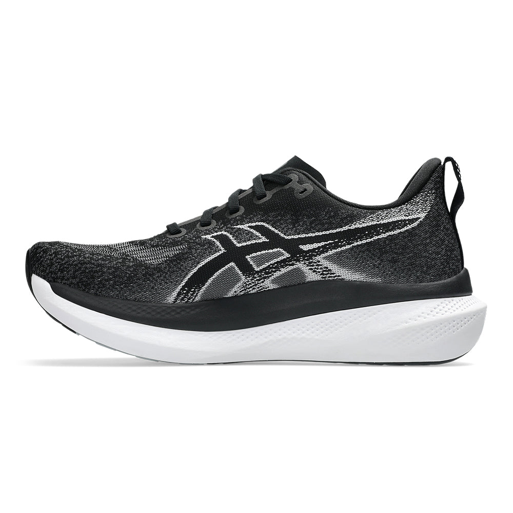 Asics Men's Glideride Max 2 - BlackToe Running#colour_black-white