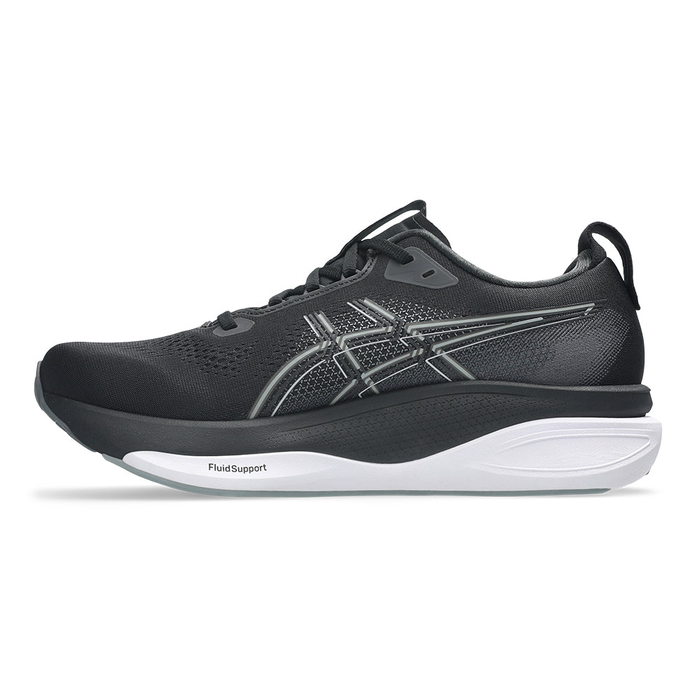 Asics Men's Gel-Kayano 33 - BlackToe Running#colour_black-white