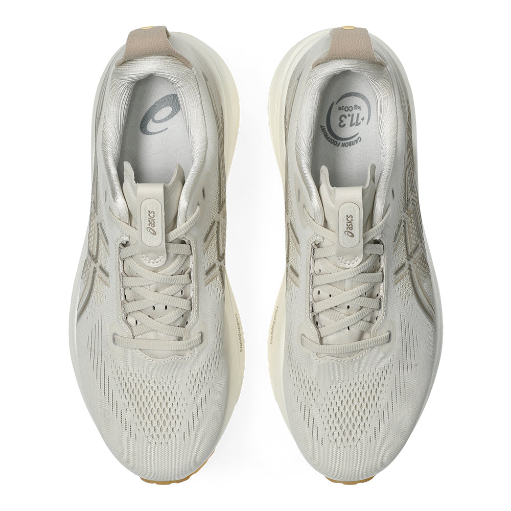 Asics Men's Gel-Kayano 33 - BlackToe Running#colour_oatmeal-cream