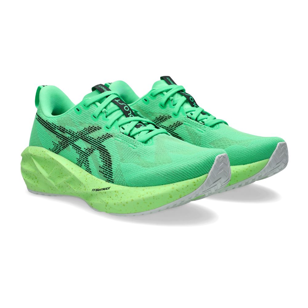 Asics Men's Novablast 5 - Ekiden - BlackToe Running#colour_vital-green-black