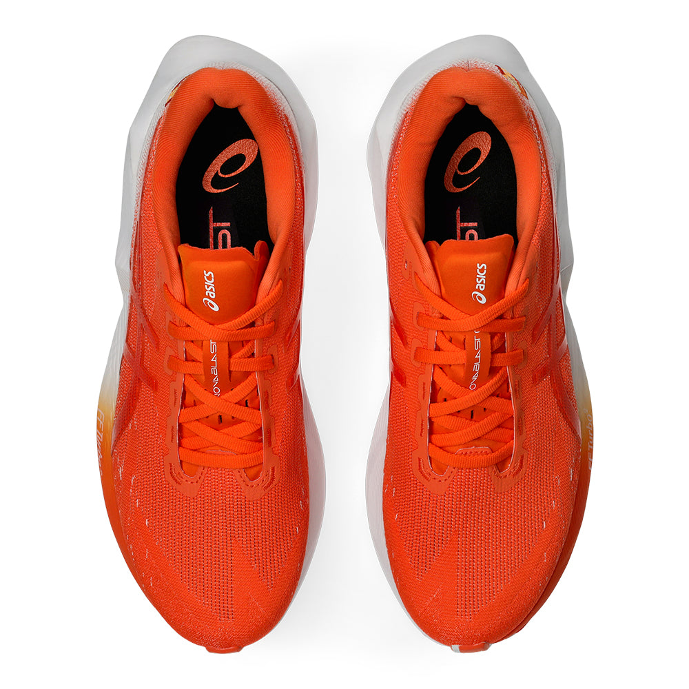Asics Men's Novablast 6 Tenka - BlackToe Running#colour_energy-orange-white