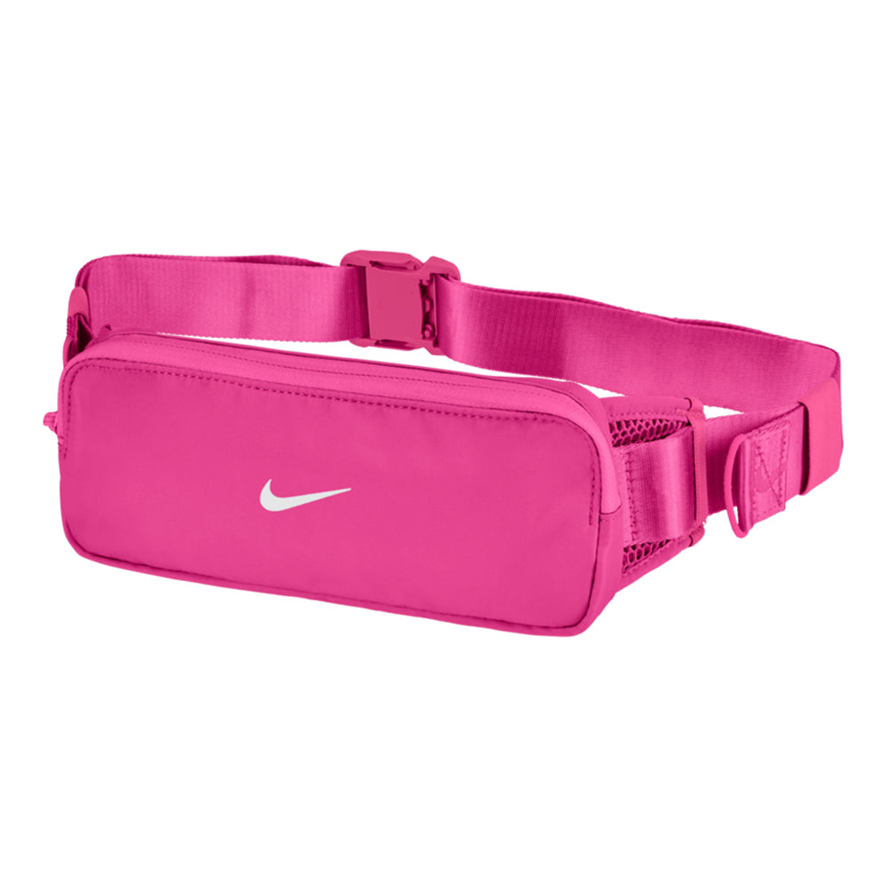 Nike Tempo Waistpack - BlackToe Running#colour_vivid-pink-white