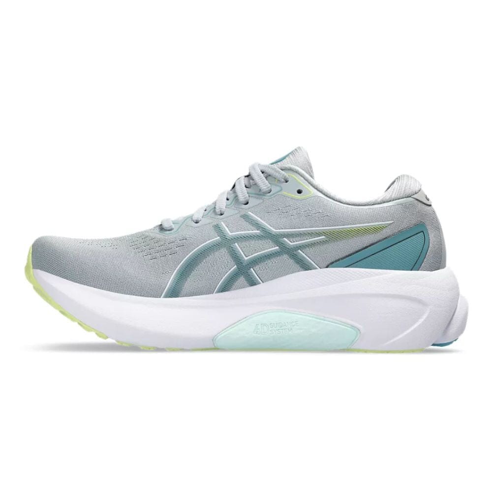 Asics Women's Gel-Kayano 30 Women's Shoes - BlackToe Running#colour_piedmont-grey-gris-blue
