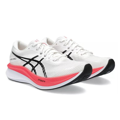 Asics Women's Magic Speed 3 Women's Shoes - BlackToe Running#colour_white-black-pink