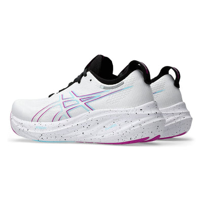 Asics Women's Gel-Nimbus 26 Women's Shoes - BlackToe Running#colour_white-soothing-sea