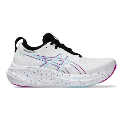 Asics Women's Gel-Nimbus 26 Women's Shoes - BlackToe Running#colour_white-soothing-sea