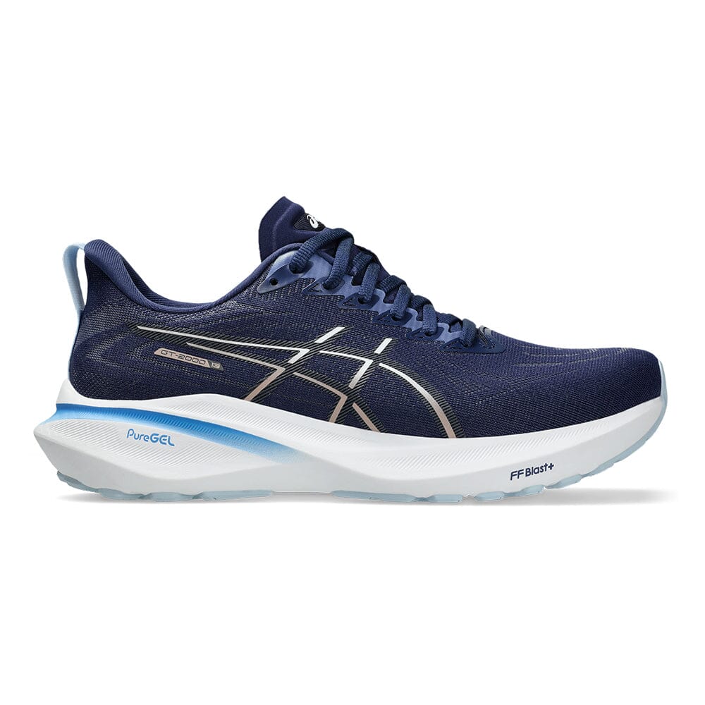 Asics Women's GT-2000 13 - BlackToe Running#colour_indigo-blue-carrier-grey