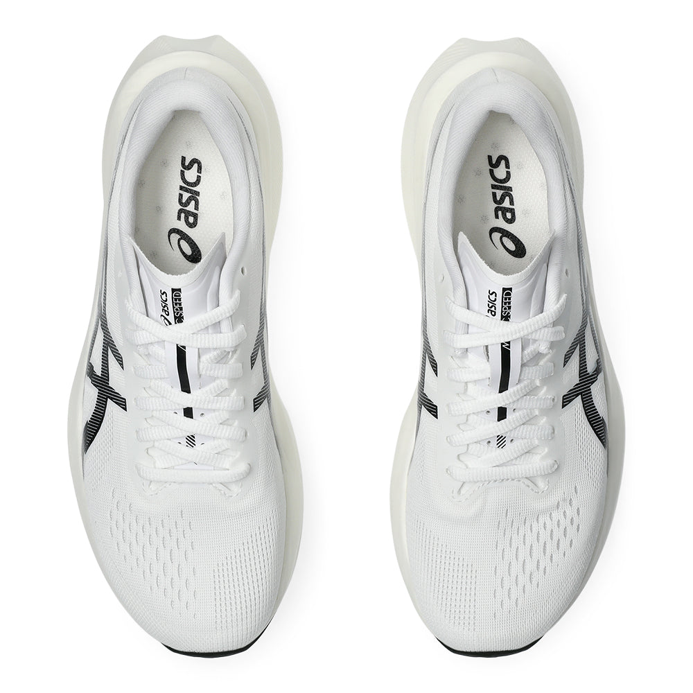 Asics Women's Magic Speed 4 - BlackToe Running#colour_white-black