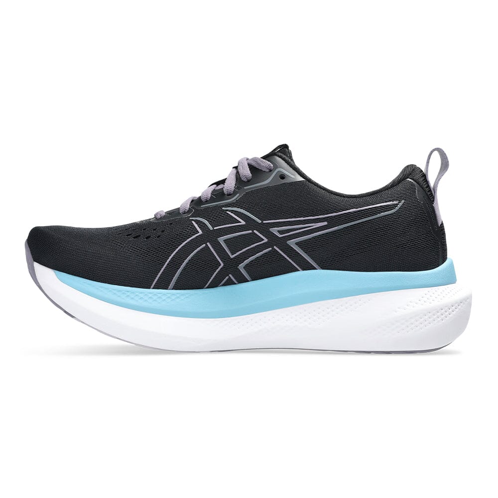 Asics Women's Glideride Max - BlackToe Running#colour_black-carrier-grey