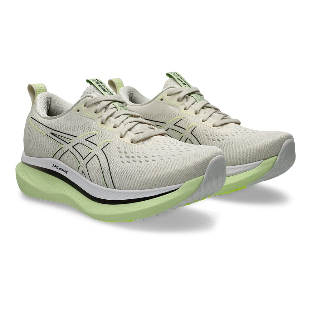 Asics Women's Glideride Max - BlackToe Running#colour_birch-black