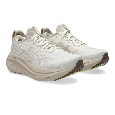 Asics Women's Gel-Nimbus 27 - BlackToe Running#colour_cream-mineral-beige