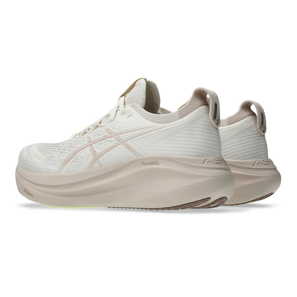 Asics Women's Gel-Nimbus 27 - BlackToe Running#colour_cream-mineral-beige