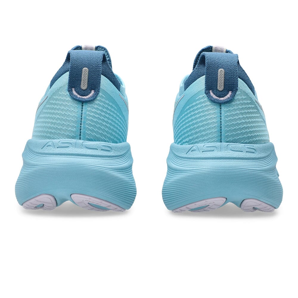 Asics Women's Gel-Nimbus 27 - BlackToe Running#colour_stillwater-cream