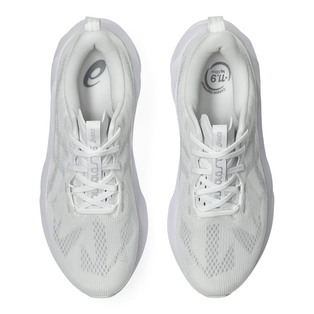 Asics Women's Novablast 5 - BlackToe Running#colour_white-piedmont-grey