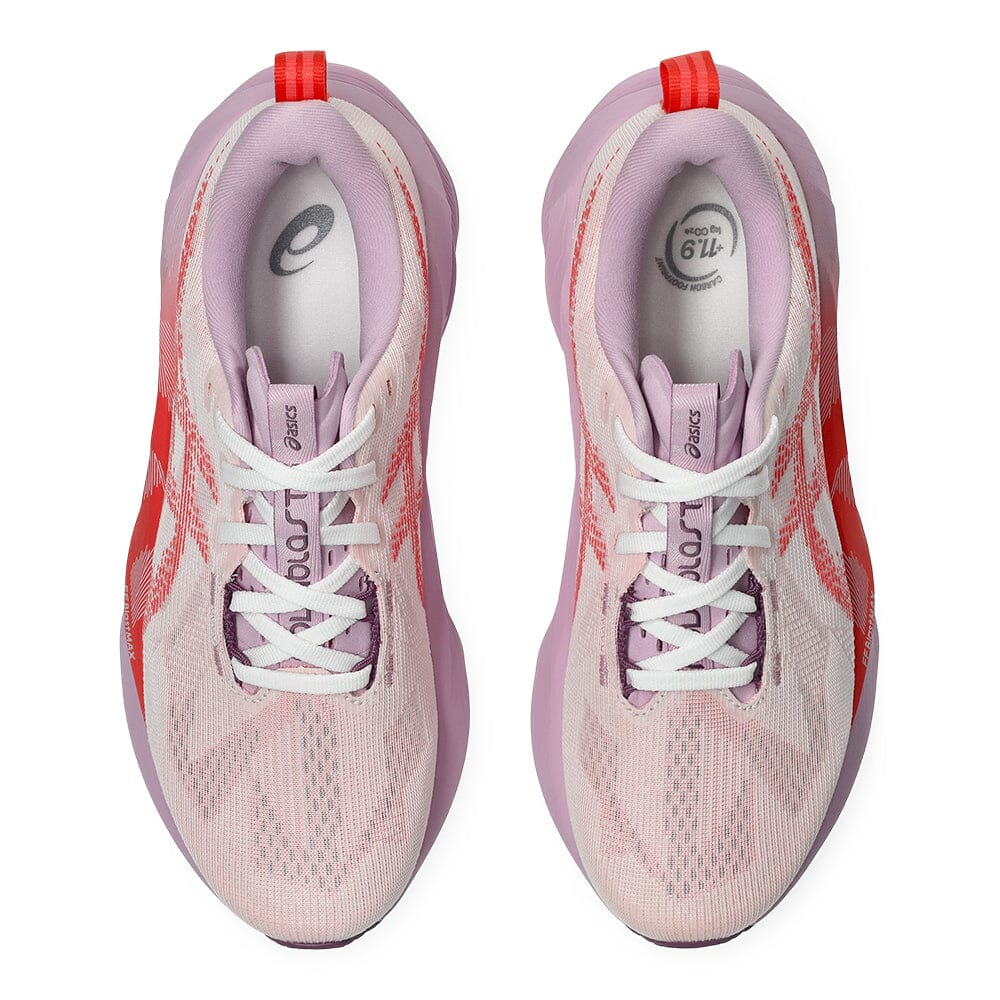 Asics Women's Novablast 5 - BlackToe Running#colour_white-coral-reef