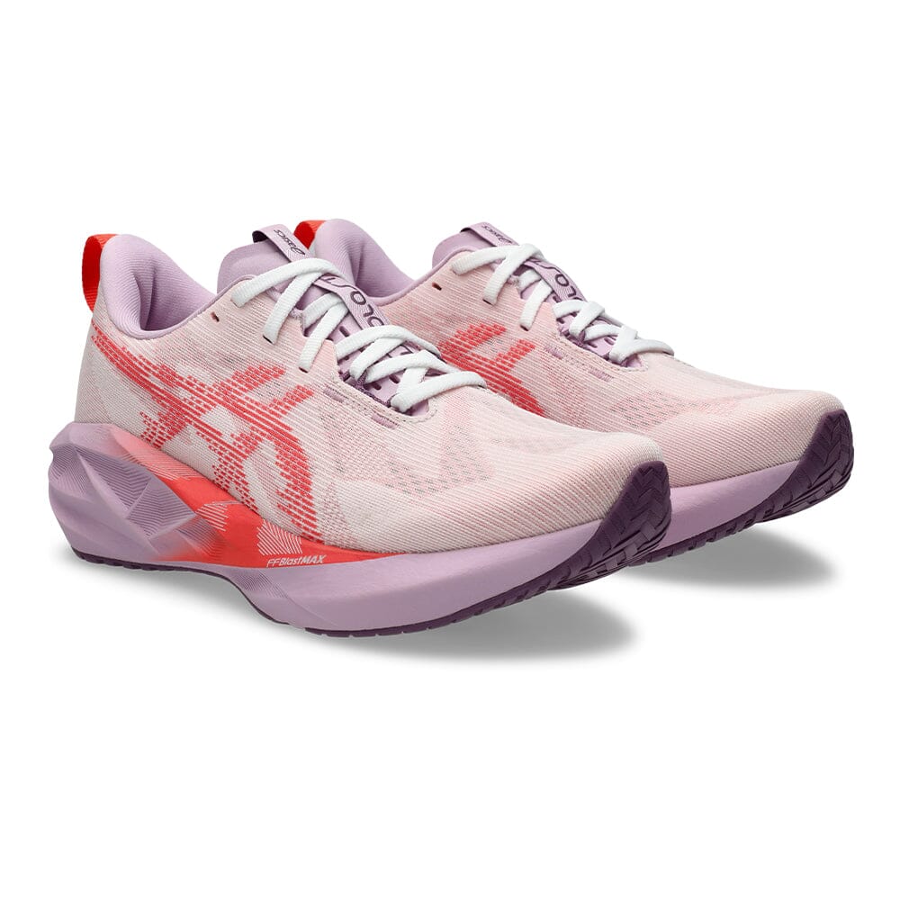 Asics Women's Novablast 5 - BlackToe Running#colour_white-coral-reef