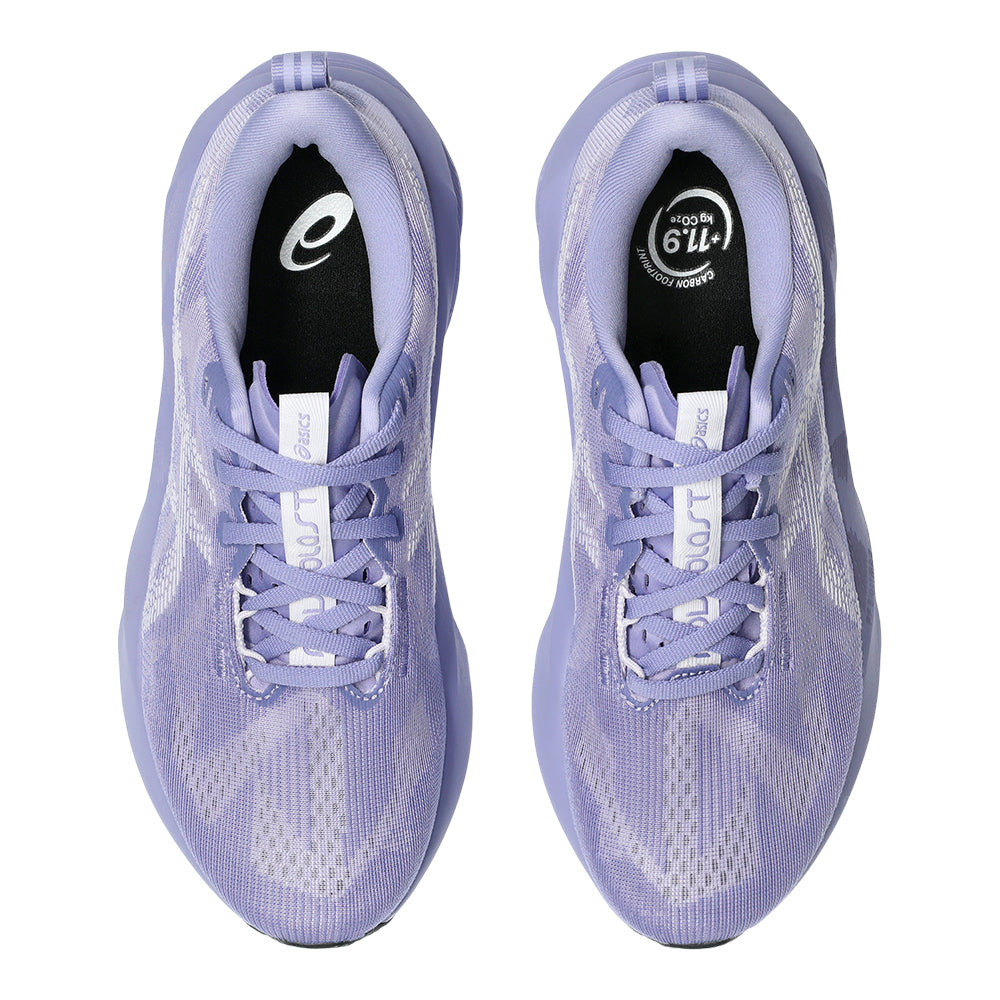 Asics Women's Novablast 5 - BlackToe Running#colour_bluebell-lilac-hint