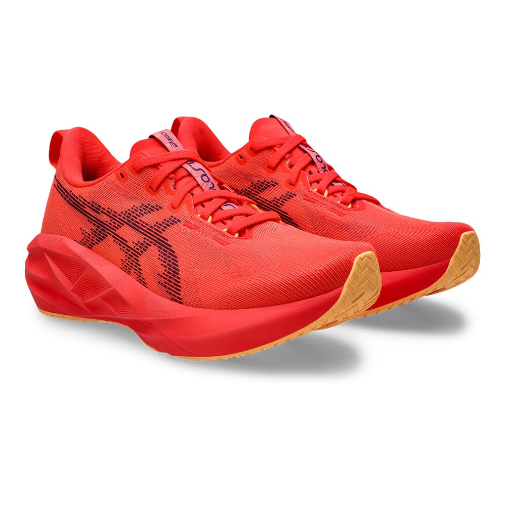 Asics Women's Novablast 5 - BlackToe Running#colour_flash-red-edo-purple