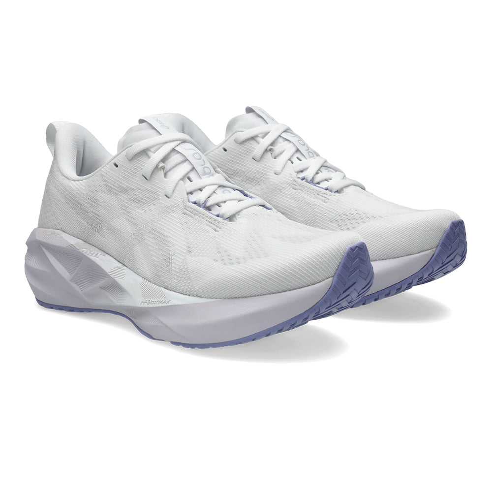 Asics Women's Novablast 5 - BlackToe Running#colour_white-lilac-hint