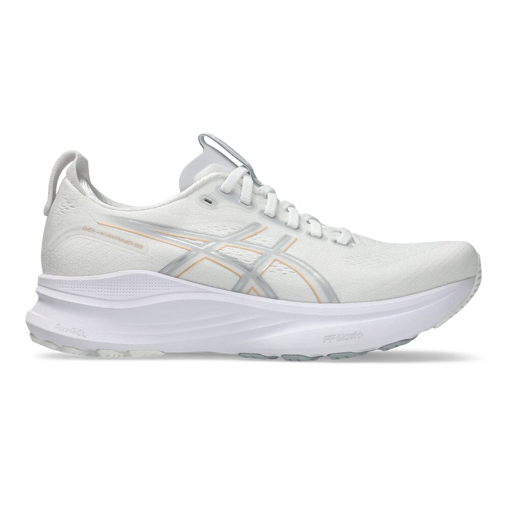 Asics Women's Gel-Kayano 32 - BlackToe Running#colour_white-champagne