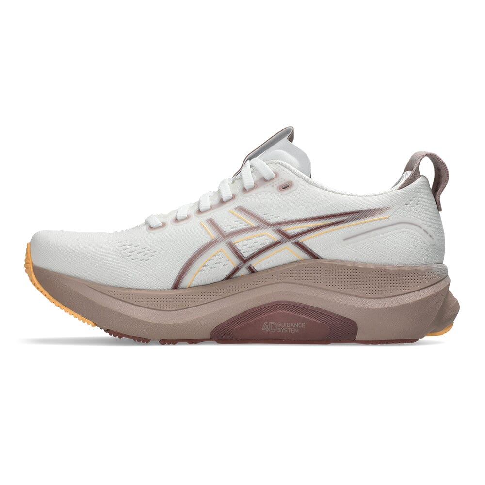 Asics Women's Gel-Kayano 32 - BlackToe Running#colour_white-orange-glow