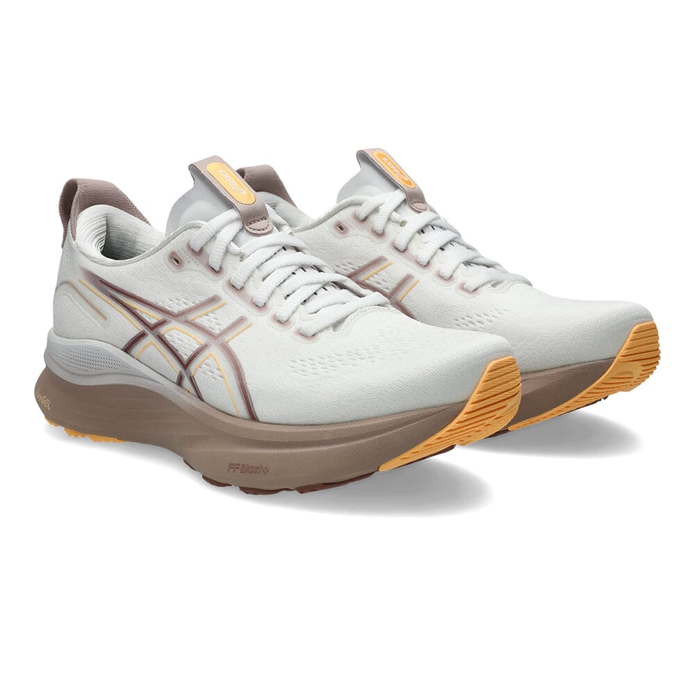 Asics Women's Gel-Kayano 32 - BlackToe Running#colour_white-orange-glow