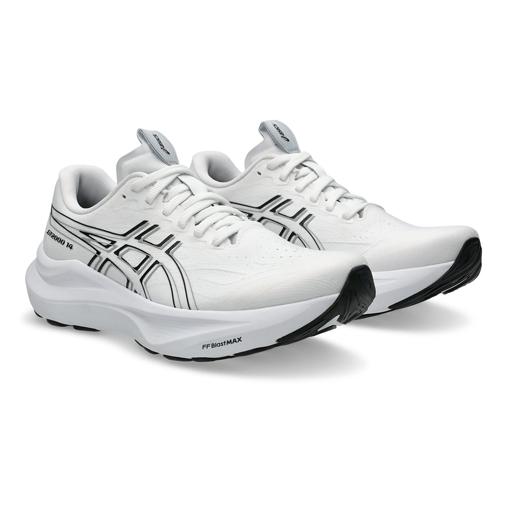 Asics Women's GT-2000 14 - BlackToe Running#colour_white-black