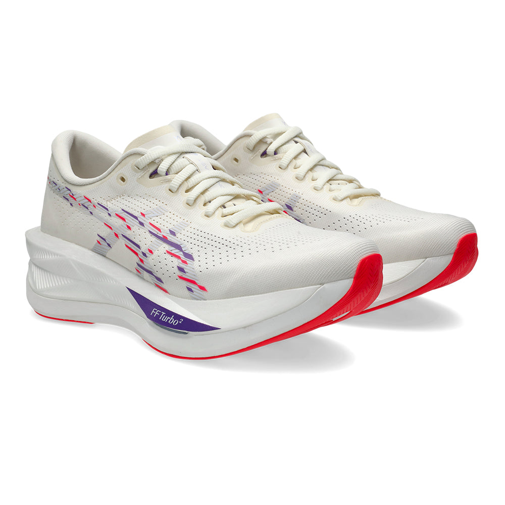Asics Women's Sonicblast - BlackToe Running#colour_cream-blue-fade