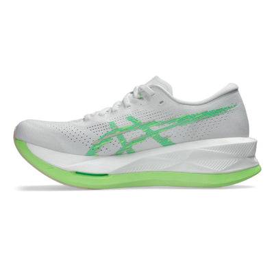 Asics Women's Sonicblast - Ekiden - BlackToe Running#colour_white-vital-green