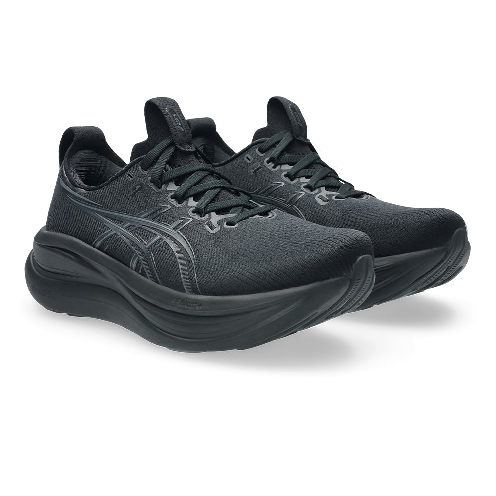 Asics Women's Gel-Nimbus 28 - BlackToe Running#colour_black-graphite-grey