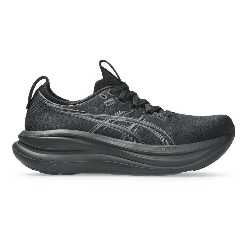 Asics Women's Gel-Nimbus 28 - BlackToe Running#colour_black-graphite-grey