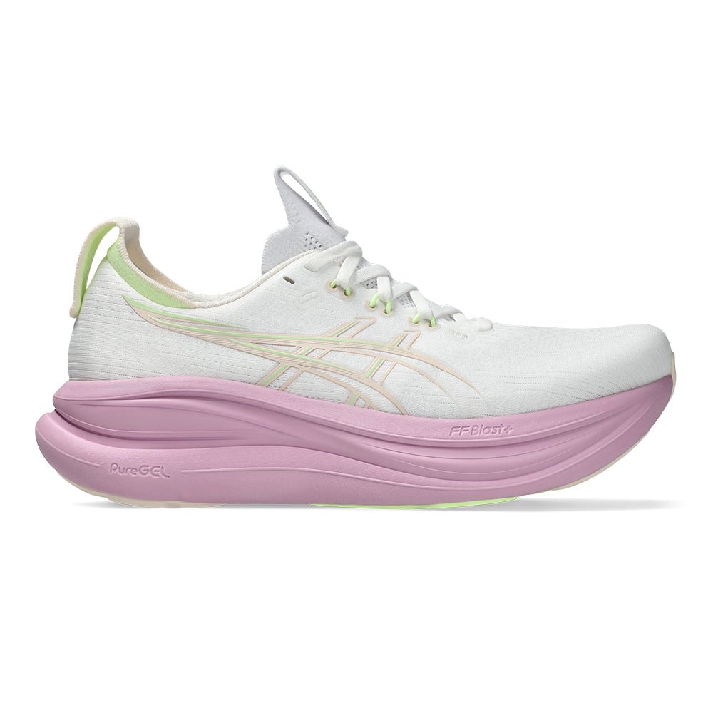 Asics Women's Gel-Nimbus 28 - BlackToe Running#colour_white-hazy-lilac