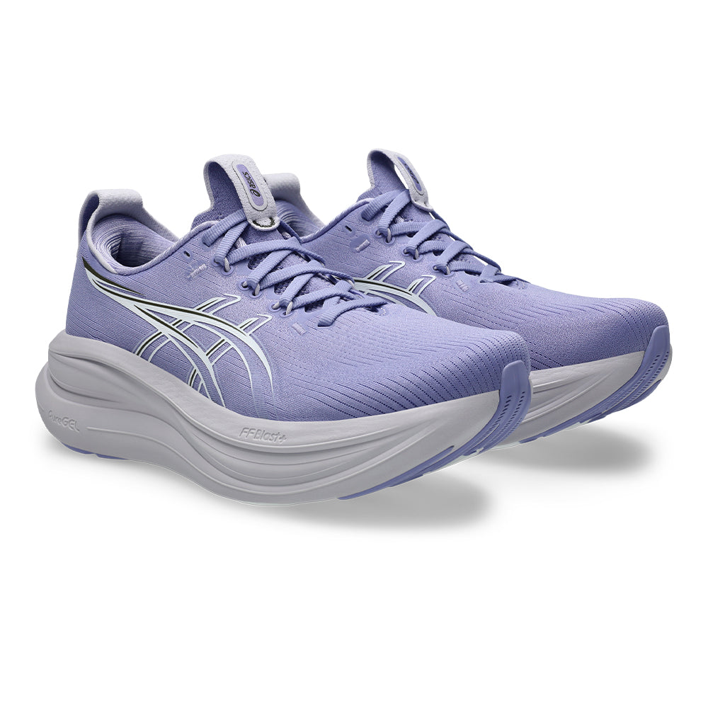 Asics Women's Gel-Nimbus 28 - BlackToe Running#colour_bluebell-white