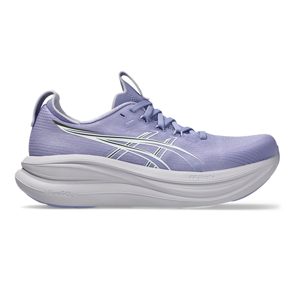 Asics Women's Gel-Nimbus 28 - BlackToe Running#colour_bluebell-white