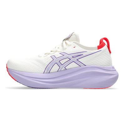 Asics Women's Gel-Nimbus 27 Tokyo - BlackToe Running#colour_cream-edo-purple