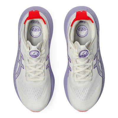 Asics Women's Gel-Nimbus 27 Tokyo - BlackToe Running#colour_cream-edo-purple