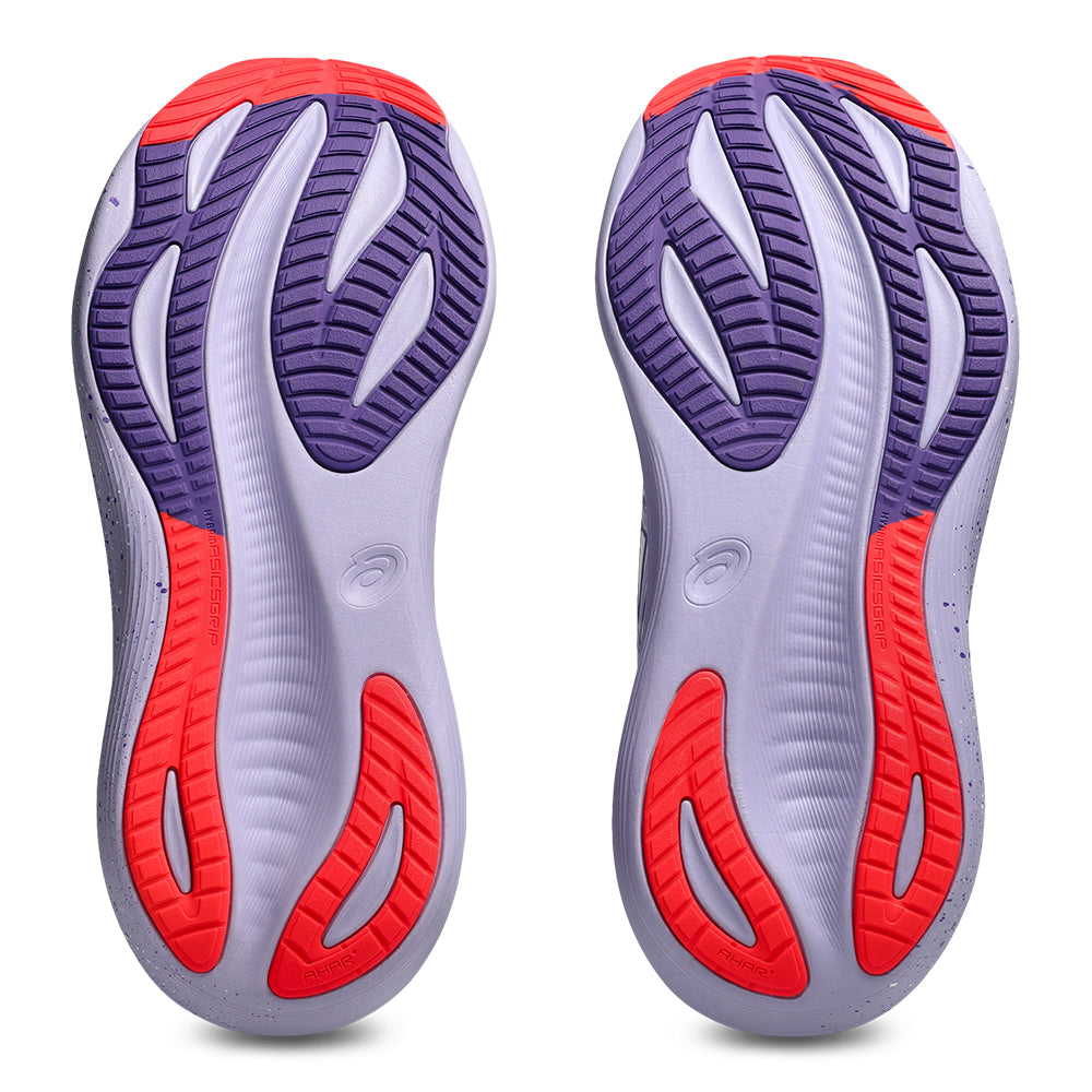 Asics Women's Gel-Nimbus 27 Tokyo - BlackToe Running#colour_cream-edo-purple