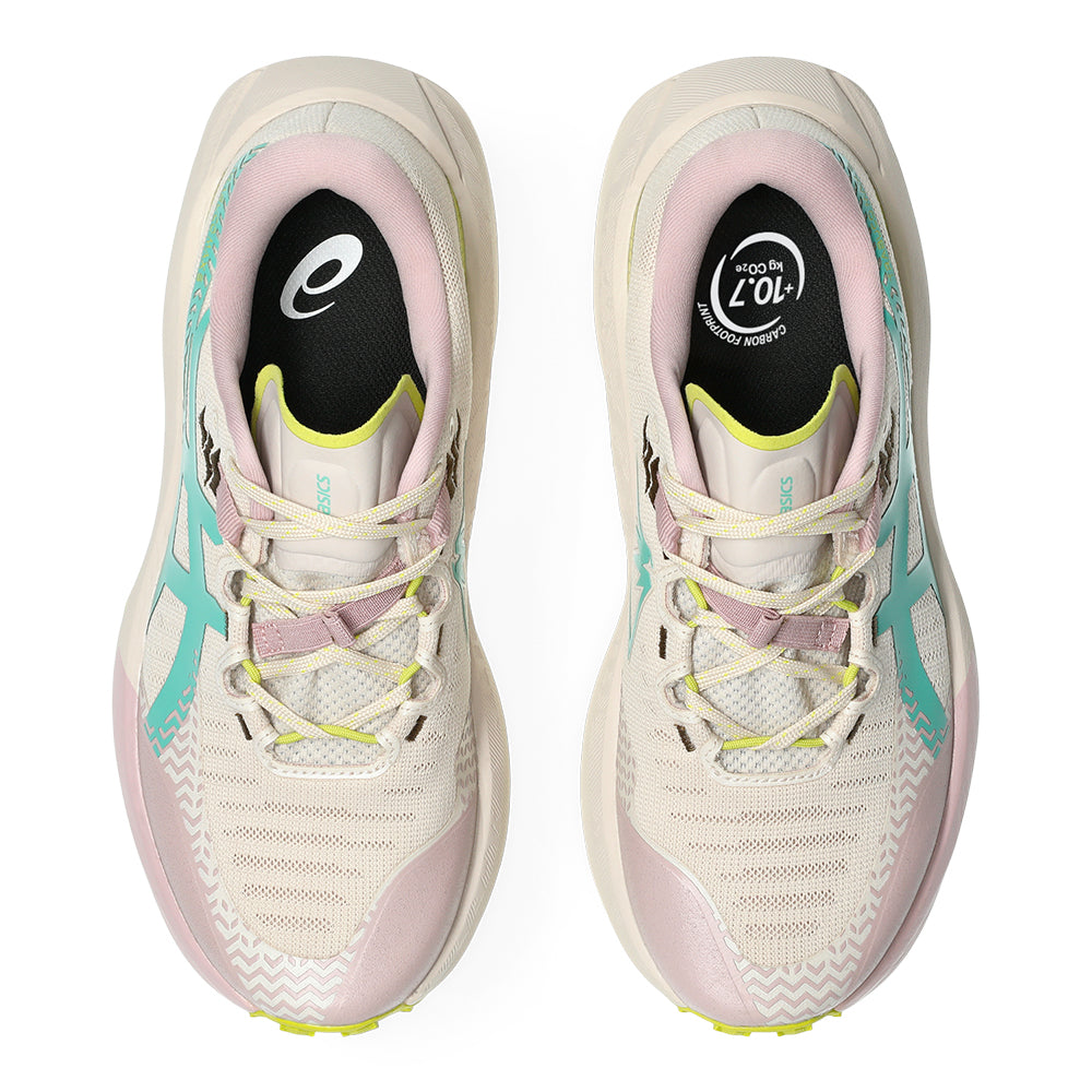 Asics Women's Trabuco Max 5 - BlackToe Running#colour_mineral-beige-aurora-green
