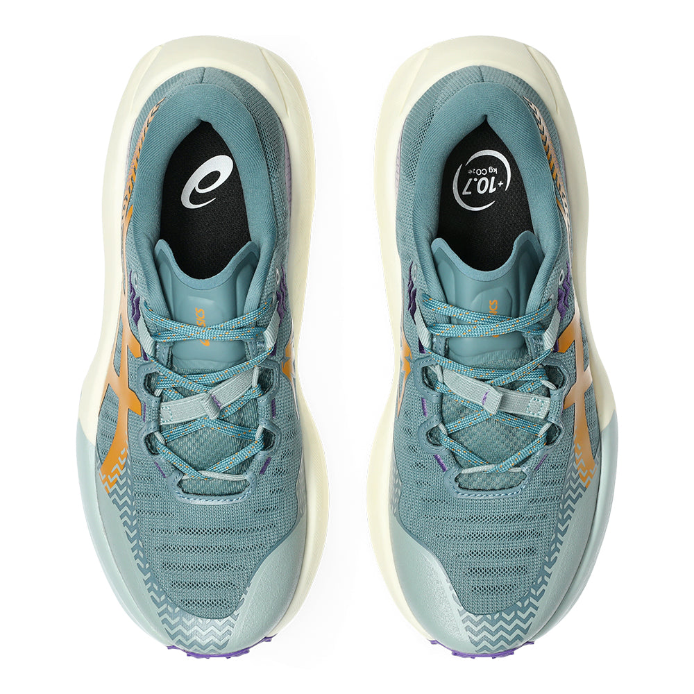 Asics Women's Trabuco Max 5 - BlackToe Running#colour_foggy-teal-radiant-amethyst