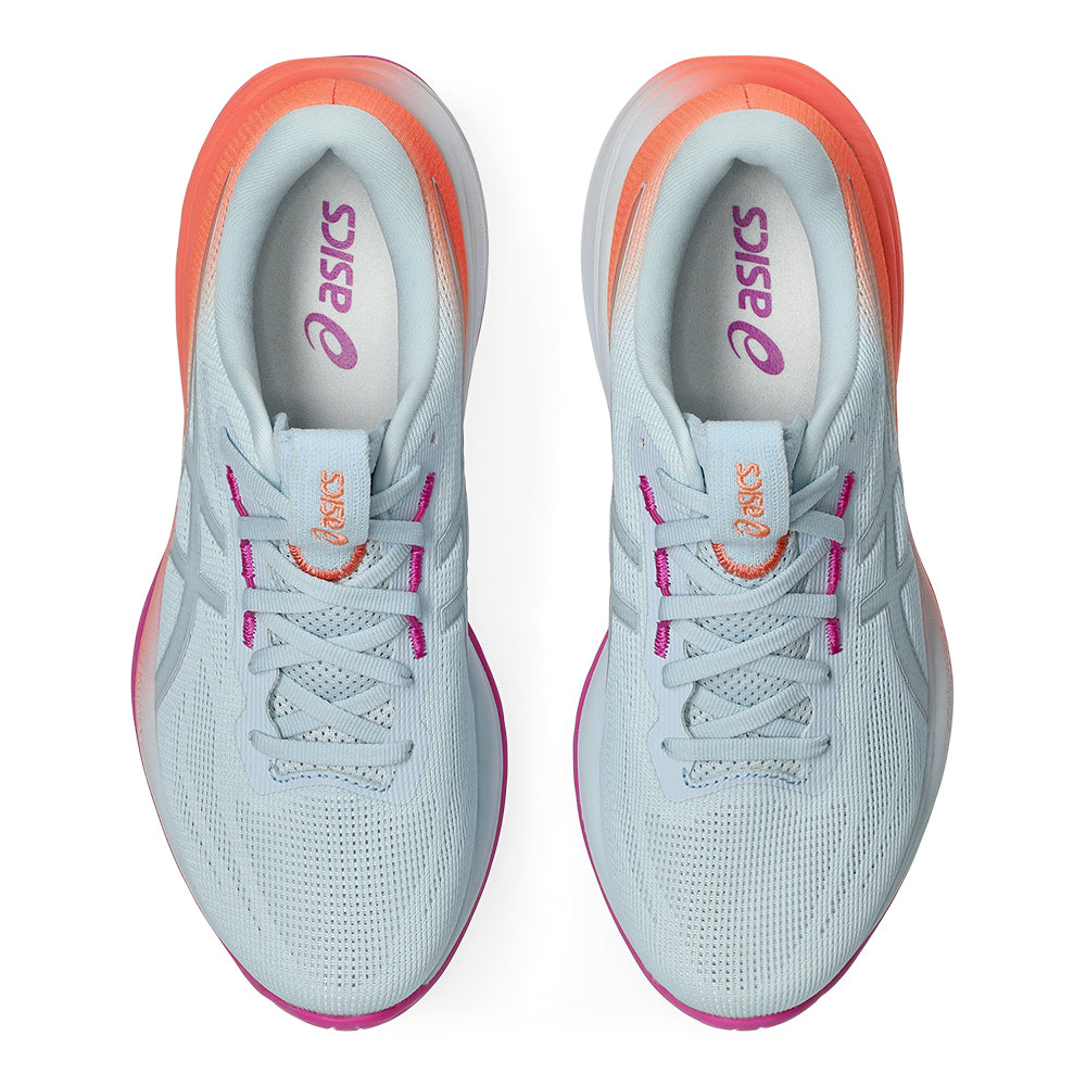 Asics Women's Gel-Cumulus 28 Sunny Sizzle - BlackToe Running#colour_sky-sun-coral